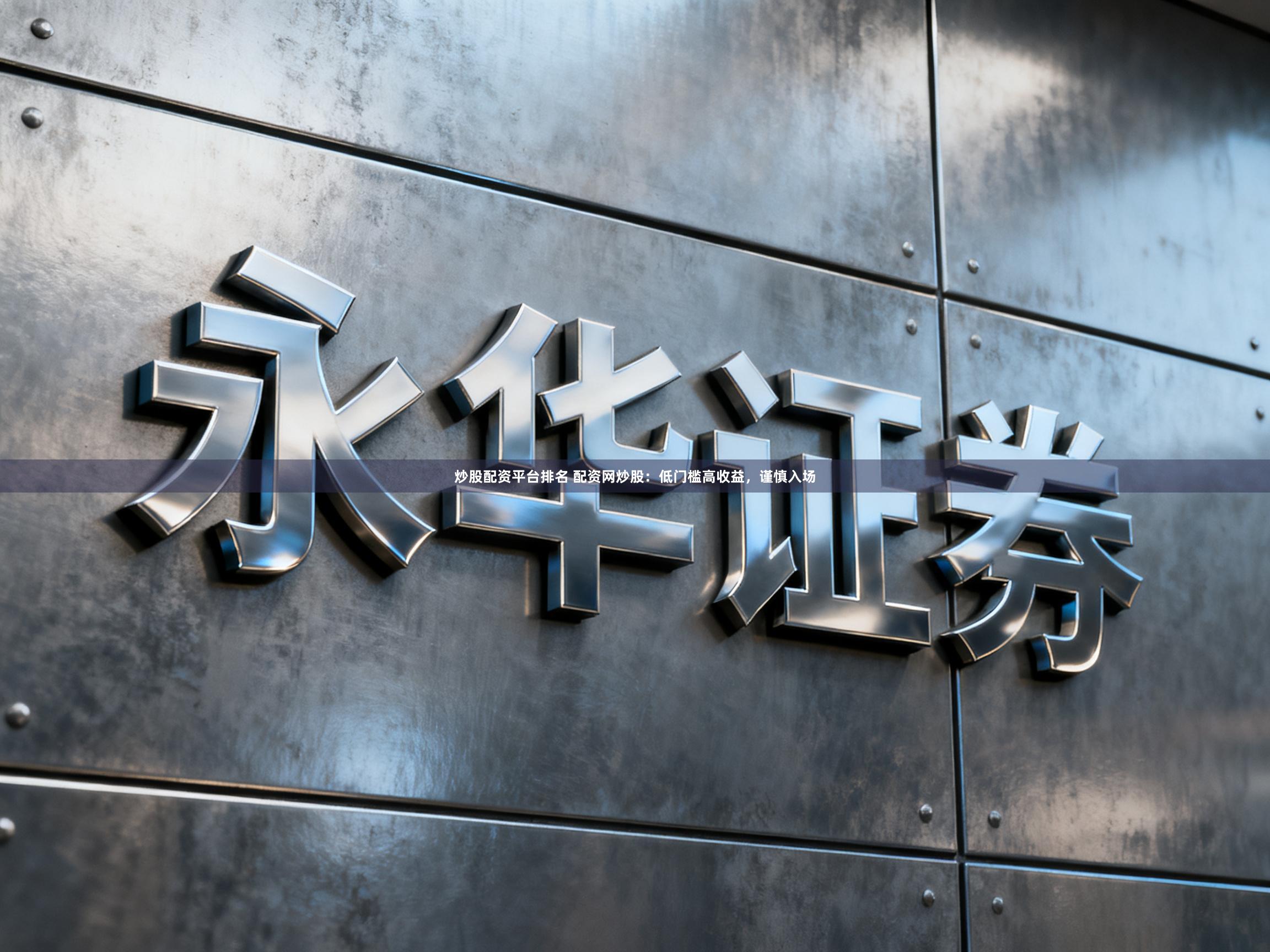 炒股配资平台排名 配资网炒股:低门槛高收益,谨慎入场